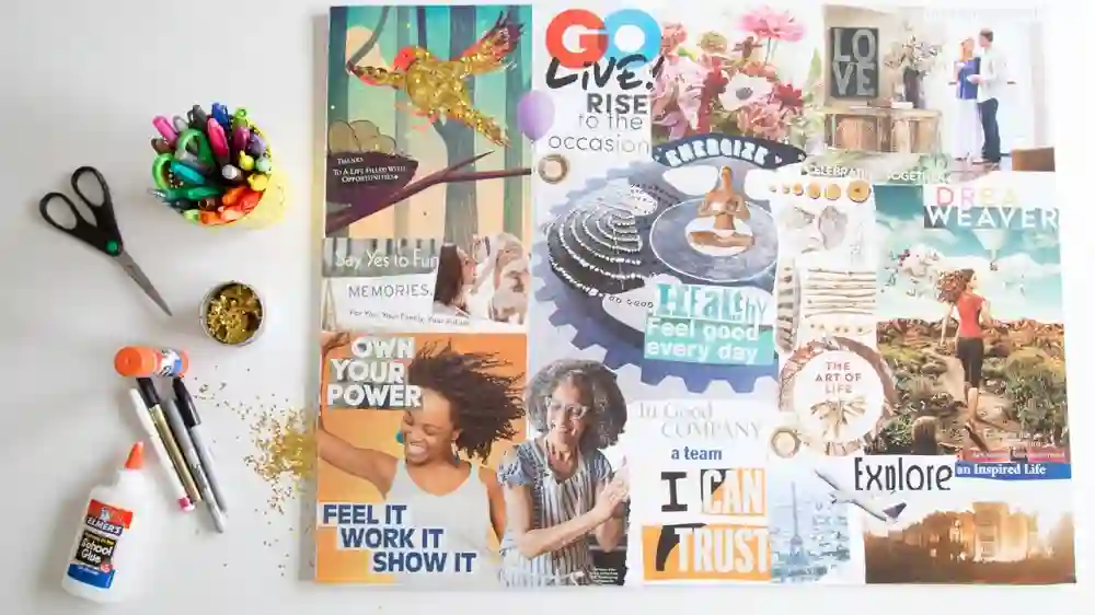 How to Create a Vision Board to Manifest Your Goals